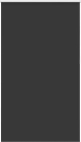 vidaXL Roller Blind Blackout Μαύρο 130x210 cm Πλάτος υφάσματος 126,6cm
