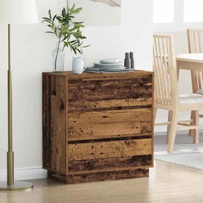 vidaXL Κομοδίνο με Παλαιό ξύλο 71 x 34.5 x 75 εκ. Επεξεργασμένο ξύλο