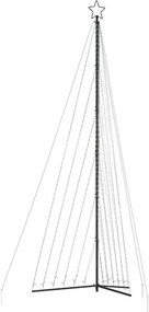 vidaXL Χριστουγεννιάτικο δέντρο LED 789 LED πολύχρωμα 476 εκ.