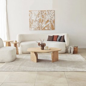 Τραπεζάκι Σαλονιού Sapphire Δρυς IFRAPRA 100x60x35