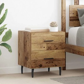 vidaXL Κομοδίνο Παλαιό ξύλο 40 x 35 x 47.5 εκ Επεξεργασμένο ξύλο