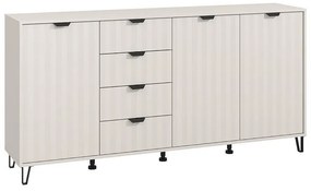 Comota - Sideboard Brest 4K4F Cashmere - Cashmere Matt 183x40x91 cm