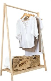 Έπιπλο εισόδου Leone φυσικό 86x38x125εκ 86x38x125 εκ.
