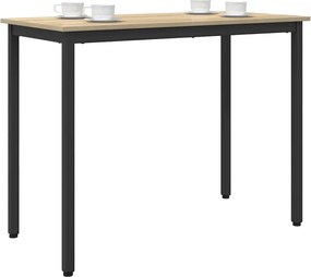 vidaXL τραπέζι Δρύς Sonoma 100 x 50 x 76,5 εκ.