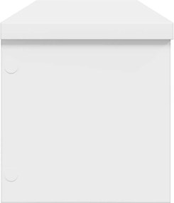 vidaXL Ράφι κουζίνας στοιβαζόμενο Λευκό 60x15x16 εκ.