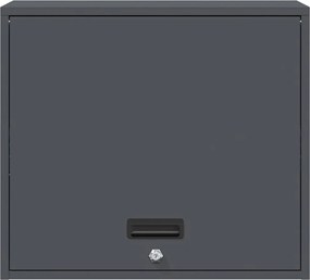 vidaXL Ντουλάπι τοίχου για γκαράζ Ανθρακί 60 x 40 x 53 εκ