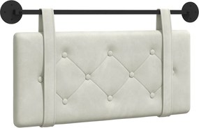 vidaXL Κρεμαστό Κεφαλάρι Κρεμ Βελούδο