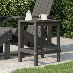 vidaXL Τραπέζι Κήπου Adirondack Ανθρακί 38 x 38 x 46 εκ. από HDPE