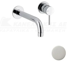 Zanetti Chini ΜΠΑΤΑΡΙΑ ΝΙΠΤΗΡΑ ZC5 ΕΝΤΟΙΧΙΖΟΜΕΝΗ INOX ZANETTI KANEL-494.ZC500104NS
