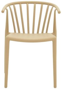 Καρέκλα - Πολυθρόνα Zelma pp σε cappucino απόχρωση 55x53x73 εκ. 55x53x73 εκ.