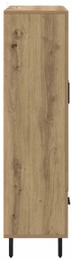 vidaXL Highboard Artisan Oak 69,5 x 31 x 115 εκ. Επεξεργασμένο ξύλο