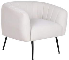 Πολυθρόνα DKD Home Decor Μαύρο Μπεζ Χρυσό Αφρός Ξύλο Μέταλλο 81 x 75 x 73 cm
