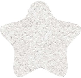 Παιδικό Χαλί GLACIAL WHITE STAR 160 x 160 εκ.