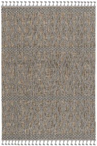 Χαλί Zenith 75556A Brown-Grey New Plan 78X150cm