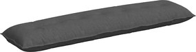 vidaXL Μαξιλάρι Πλάτης Σκούρο Γκρι 200 x 50 x 19 cm