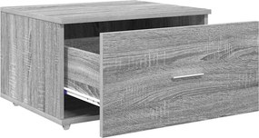 vidaXL Ντουλάπι με Συρτάρια 55 x 45 x 31 εκ Γκρίζο Σονομα