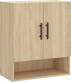 vidaXL Ντουλάπι Τοίχου Sonoma Δρυς 60 x 31 x 70 εκ. Επεξεργασμένο Ξύλο