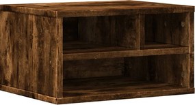vidaXL Βάση Εκτυπωτή Καπνιστή Δρυς 40x32x22,5 εκ. Επεξεργασμένο Ξύλο