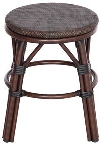 ΣΚΑΜΠΟ ΑΛΟΥΜΙΝΙΟΥ CHINO HM6285.01 BAMBOO LOOK ΚΑΦΕ-TEXTILENE ΚΑΦΕ Φ36x46Υεκ. (1 Τεμμάχια)