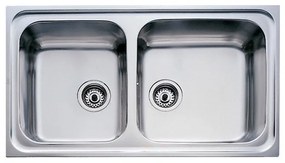 Teka Classic 2C Νεροχύτης Ανοξείδωτος