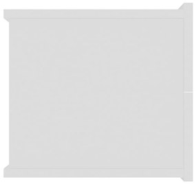 Κομοδίνο Λευκό 40 x 30 x 30 εκ. από Μοριοσανίδα - Λευκό