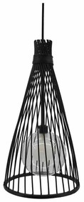 Φωτιστικό Οροφής 783922 Black Ankor Metal, Fabric