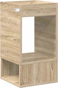 vidaXL End Table Δρύς Sonoma 30 x 30 x 56 εκ. Επεξεργασμένο Ξύλο