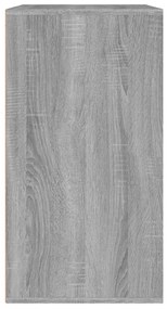 Ντουλάπι Καλλυντικών Γκρι Sonoma 80x40x75 εκ. από Επεξεργ. ξύλο - Γκρι