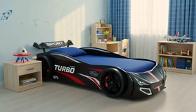 Παιδικό Κρεβάτι Turbo plus-Μαύρο