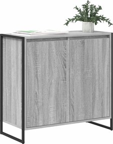 vidaXL Βοηθητικό ντουλάπι Γκρίζο Σονομα 79 x 36 x 75 εκ