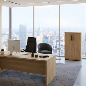 Ντουλάπα γραφείου Marbrand-Fusiko-Mavro