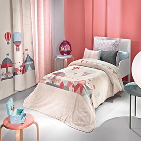 Κουβέρτα Παιδική Ultrasoft Rodeo Pink Saint Clair Μονό 160x220cm Πολυέστερ