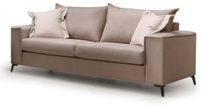 Sofa VERONA Three - seater Καφέ