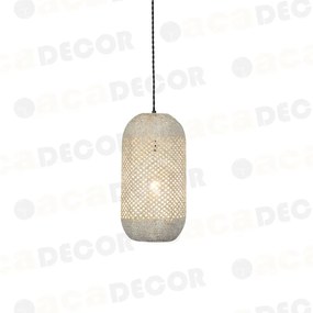 ΚΡΕΜΑΣΤΟ Φ/Σ 1ΧΕ27 RATTAN+ΞΥΛΟ D20XH120CM COCONUT ACA OD761P20RW