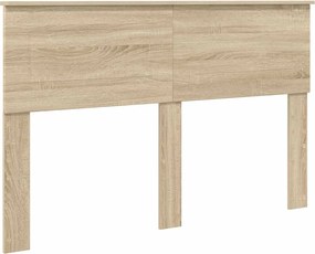 vidaXL Κρεβάτι Αποθήκης Δρύς Sonoma 140 x 200 cm Επεξεργασμένο ξύλο