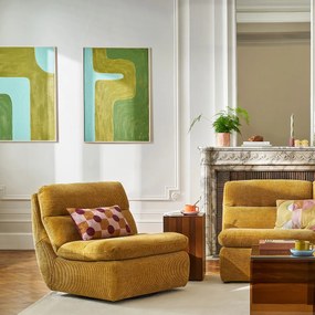 Χειροποίητος πίνακας ζωγραφικής , 70 x 100 εκ., BRUNA