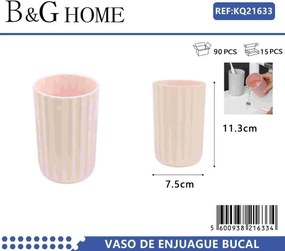 Θήκες οδοντόβουρτσας πλαστικές σε σετ 5Χ - Light Pink - 21633