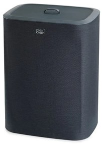 Καλάθι Απλύτων Tota 50004 90Lt 71x39,5x56cm Carbone Black Joseph Joseph Ύφασμα,Πλαστικό