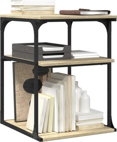 vidaXL Βάση Εκτυπωτή 3 Επιπέδων Sonoma Δρυς 43x48x64 εκ Επεξ. Ξύλο