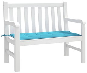 vidaXL Μαξιλάρι Παγκάκι Κήπου Τιρκουάζ 100x50x4 εκ Υλικό Οξφόρδης