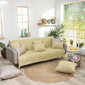 Ριχτάρι Avellino 08 Lime Teoran Πολυθρόνα 180x150cm Cotton-Polyester