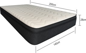 Διπλό Στρώμα AVERY 140x200x28cm