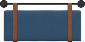 vidaXL Κρεμαστό Κεφαλάρι Μπλε Αντίκα PU