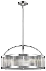 Κρεμαστό Φωτιστικό Οροφής Μπάνιου LED 6xG9 3W IP44 3000K Χρώμιο Paulson FE-PAULSON-6P Elstead Lighting FE-PAULSON-6P Χρώμιο