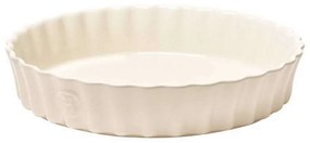 Σκεύος Τάρτας Βαθύ Argile EH026028 28cm White Emile Henry Κεραμικό