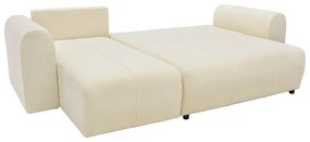 Γωνιακός Καναπές Fiesta Fylliana Λευκό 265x165x95 εκ. 265x165x95 εκ.