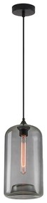 SE21-SM-19-30 FEINT SMOKED GLASS PENDANT 1Α3