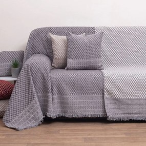 Ριχτάρι 2211 Grey Viopros Τετραθέσιο 180x320cm Chenille