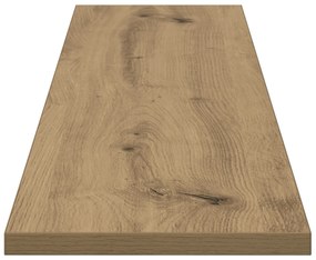 vidaXL Δίσκος Βιβλιοθήκης 4 pcs Καφέ 100 x 40 x 1.5 εκ. Μοριοσανίδα