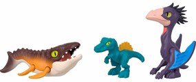 Playset Imaginext Jurassic World Πολύχρωμο 10 Τεμάχια